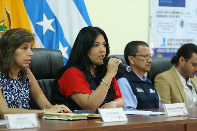 Ministra de Salud de Ecuador